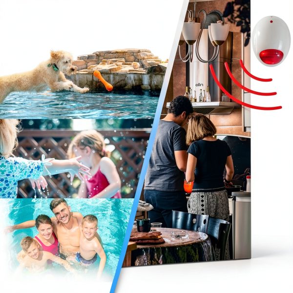 RoamRider Pool Safety Alarm Motion Detector Remote Control-5