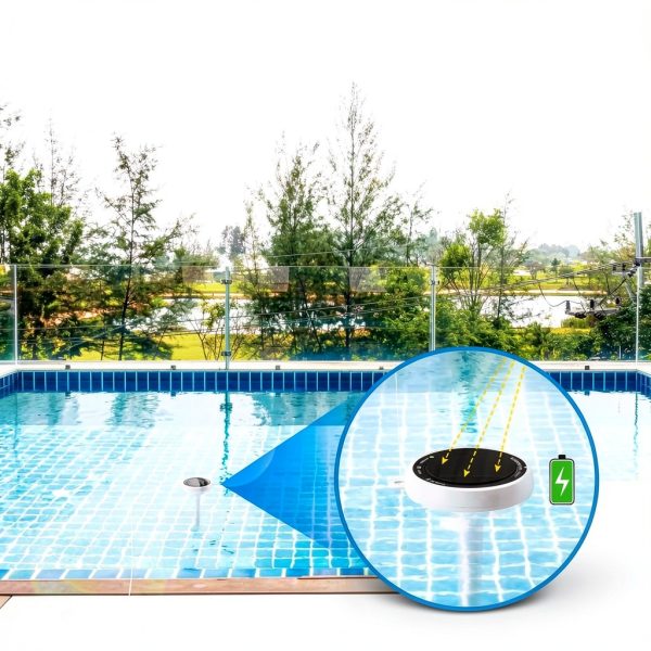 Briidea Pool Alarm Solar Powered Dual Modes Safety-3
