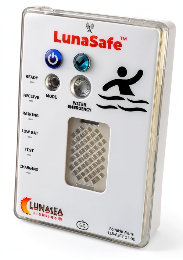 LunaSea Pool Safety Alarm Wireless 100ft Range Child Pet-0