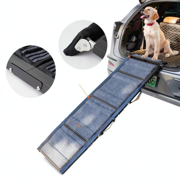 RexTact Aluminum Dog Ramp Foldable Pet Car Ramp-3