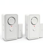KOLODOGO Door Alarm 120db Voice Control Wireless Security-0