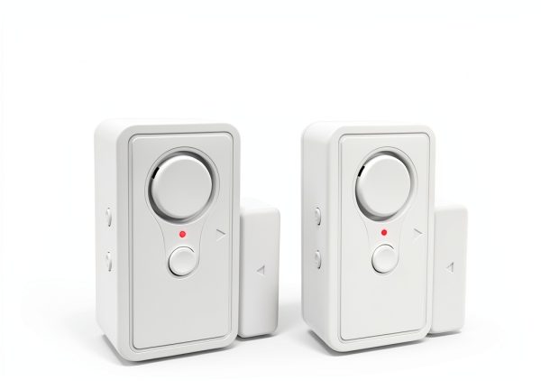 KOLODOGO Door Alarm 120db Voice Control Wireless Security-0