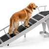 HOOBRO Dog Ramp Sturdy Metal Frame Non-Slip Carpet-0