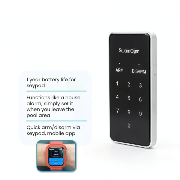 SwamCam Pool Alarm Arm IP66 Water Resistant-1