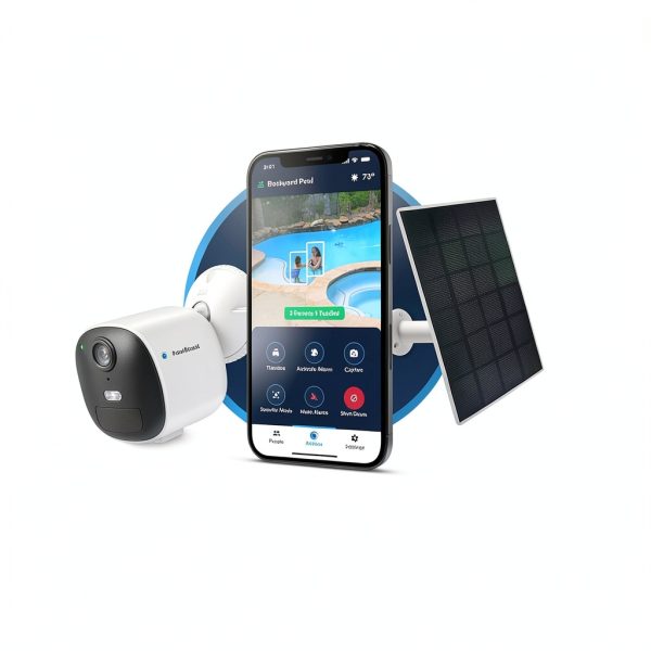 PoolScout AI Pool Safety Alarm Camera Kit for Families-1