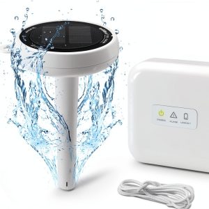 Briidea Pool Alarm Solar Powered Dual Modes Safety-0