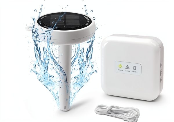 Briidea Pool Alarm Solar Powered Dual Modes Safety-0