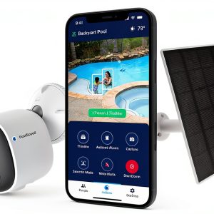 PoolScout AI Pool Safety Alarm Camera Kit for Families-0