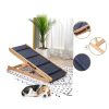 QUCHRYO Wood Dog Ramp Foldable Adjustable Pet Car Ramp-4
