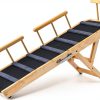 VEVOR Adjustable Wooden Dog Ramp Foldable Pet Car Ramp-7