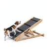 QUCHRYO Wood Dog Ramp Foldable Adjustable Pet Car Ramp-6