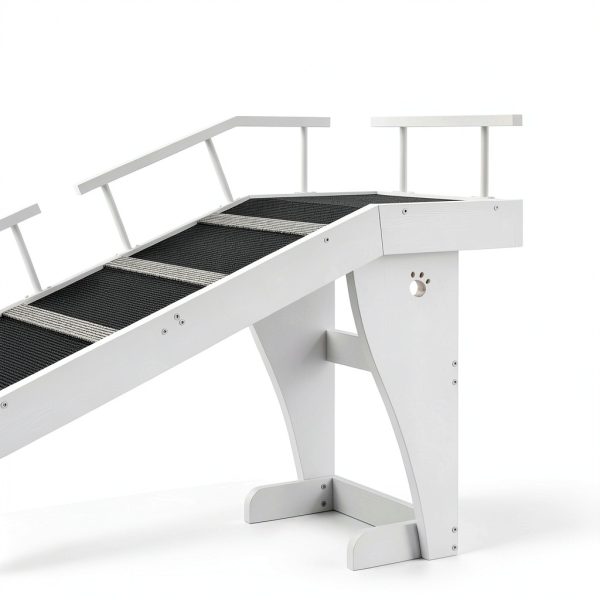 HOOBRO Dog Ramp Sturdy Metal Frame Non-Slip Carpet-7