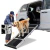Tsukiko Dog Car Ramp Aluminum Foldable 330lb Capacity-3