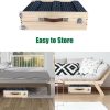 Okydoky Dog Ramp Wood Foldable Ladder for Small Pets-5