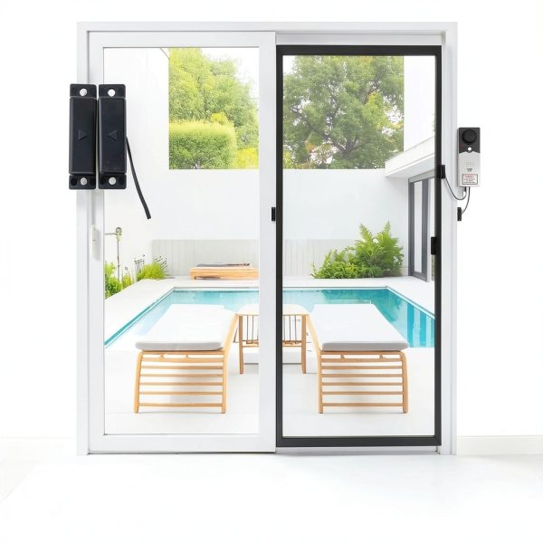 Pool Safety Alarm Techko Ultra Slim Window Mount-5