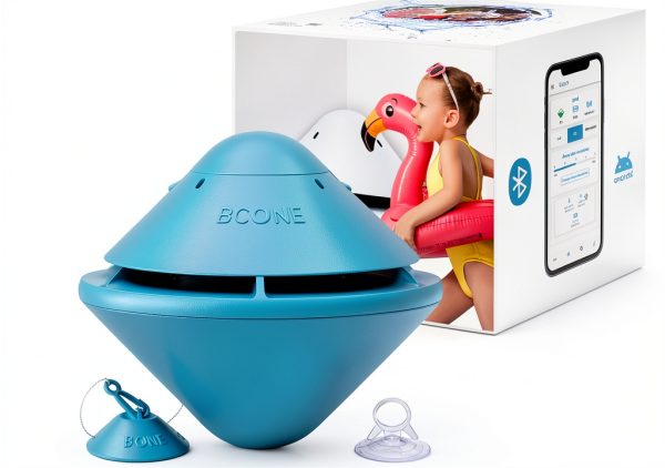 Lifebuoy Pool Alarm Ultrasonic Sensor App Control Safety-0