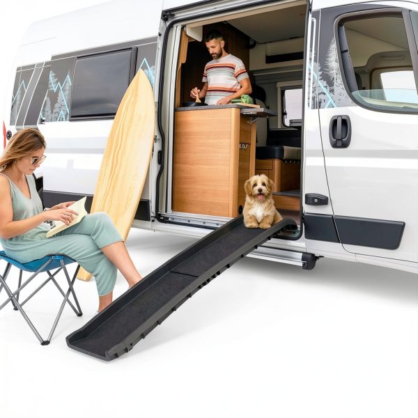 Nova Microdermabrasion Dog Car Ramp Plastic Foldable-6