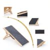 Dog Car Ramp KYUYAO6 Wood Foldable Pet Ramp-5