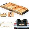 REONEY Wooden Dog Car Ramp Adjustable Height 200lb-4