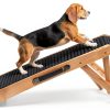 Dog Car Ramp KYUYAO6 Wood Foldable Pet Ramp-0