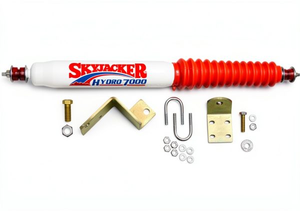 Steering Stabilizer Skyjacker 7122 Single Kit White Vehicle Specific-0