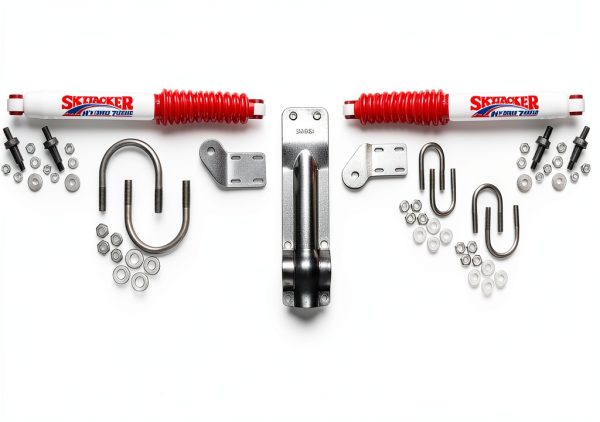Steering Stabilizer Skyjacker 7218 Dual Kit Machined Dampening-0
