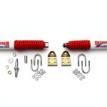 Steering Stabilizer Skyjacker 7219 Dual Kit Rear Metal 12.8in Extended-0