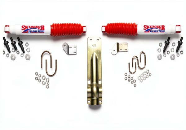 Steering Stabilizer Skyjacker 7254 Dual Kit Front Aluminum-0
